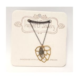 Hopped Up Black & Gold Necklace