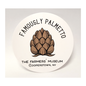 Famously Palmetto Sticker