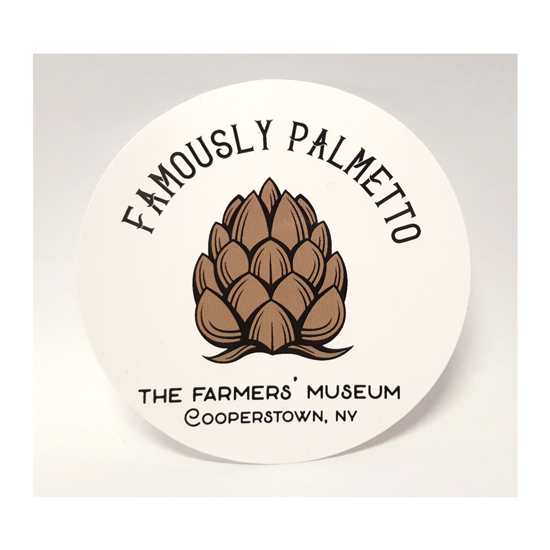 Famously Palmetto Sticker