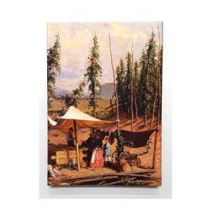"Harvesting Hops" Hardcover Journal